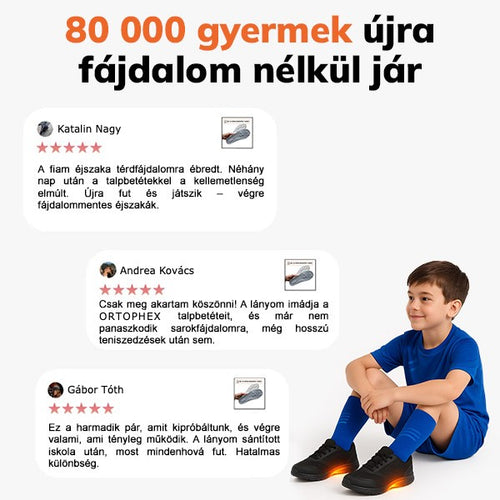 Gyerek masszázs talpbetétek | Ortophex™