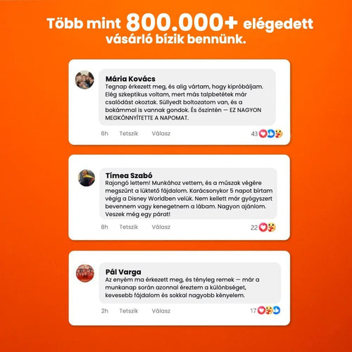Gyerek masszázs talpbetétek | Ortophex™
