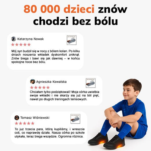 Dziecięce wkładki masujące | Ortophex™