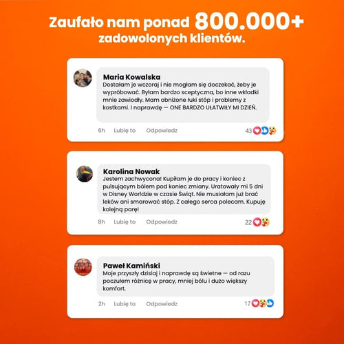 Dziecięce wkładki masujące | Ortophex™