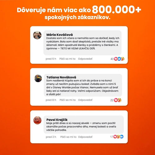 Masážne vložky | Ortophex™